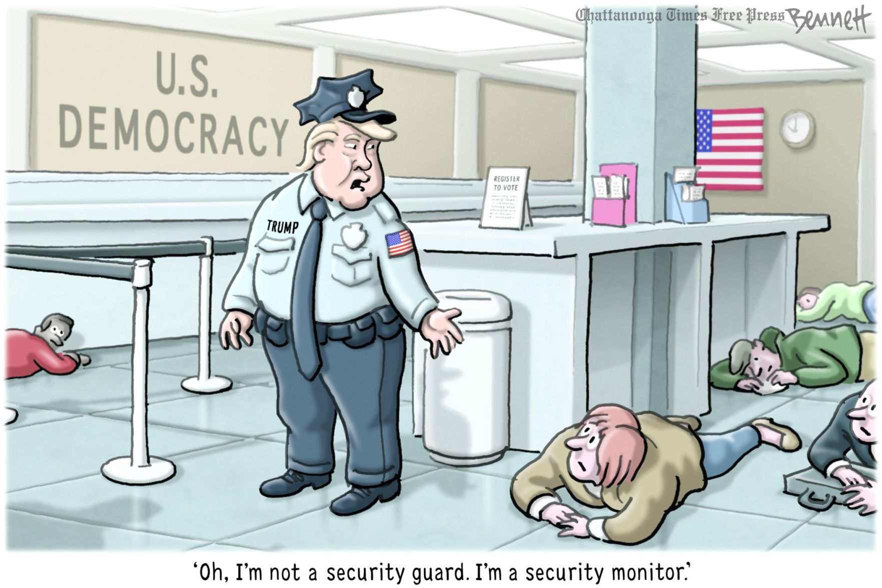 Clay Bennett editorial cartoon